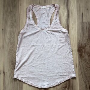 lululemon XS Pink Racerback Tank